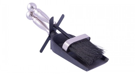 Brush & Shovel Black/Brushed Steel